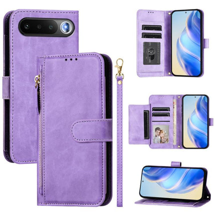 Multi-Card Slots Zipper Wallet Leather Phone Case, For Realme P4 Power 5G, For Realme Note 80 4G, For Realme C83 5G / C85 5G / 15x 5G India, For Realme 16 5G