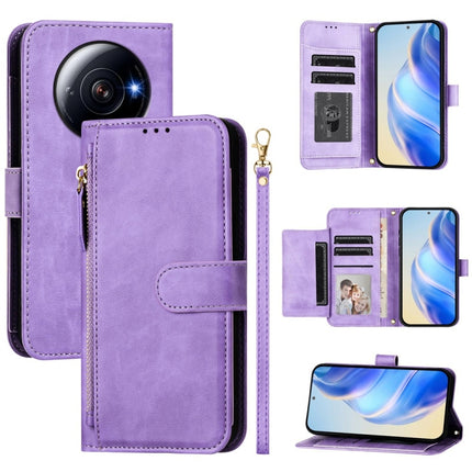 Multi-Card Slots Zipper Wallet Leather Phone Case, For Xiaomi 13 Lite / Civi 2, For Xiaomi 13 Pro, For Xiaomi 13, For Xiaomi 12S Ultra