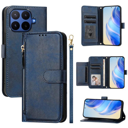 Multi-Card Slots Zipper Wallet Leather Phone Case, For Xiaomi 17 Max 5G, For Xiaomi 17T Pro 5G, For Xiaomi 15T Pro 5G, For Xiaomi 15T 5G