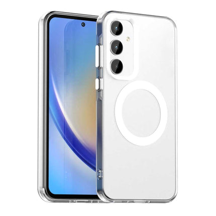 Candy Magsafe PC Hybrid TPU Phone Case, For Samsung Galaxy A55 5G, For Samsung Galaxy A35 5G, For Samsung Galaxy A15 4G