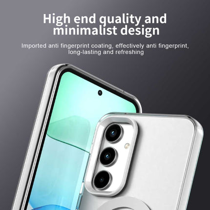 Candy Magsafe PC Hybrid TPU Phone Case, For Samsung Galaxy A55 5G, For Samsung Galaxy A35 5G, For Samsung Galaxy A15 4G