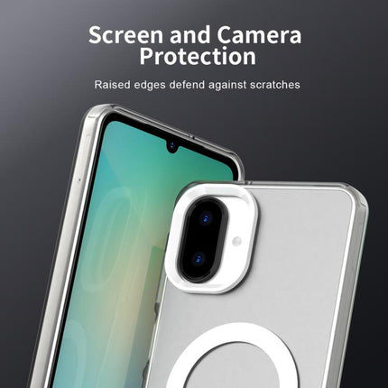 Candy Magsafe PC Hybrid TPU Phone Case, For Samsung Galaxy A07 4G, For Samsung Galaxy A07 5G, For Samsung Galaxy A17 5G