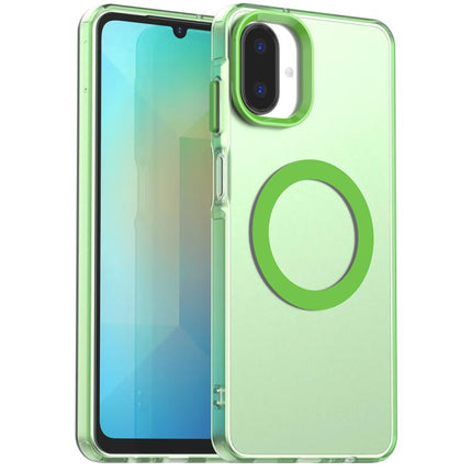 Candy Magsafe PC Hybrid TPU Phone Case, For Samsung Galaxy A07 4G, For Samsung Galaxy A07 5G, For Samsung Galaxy A17 5G