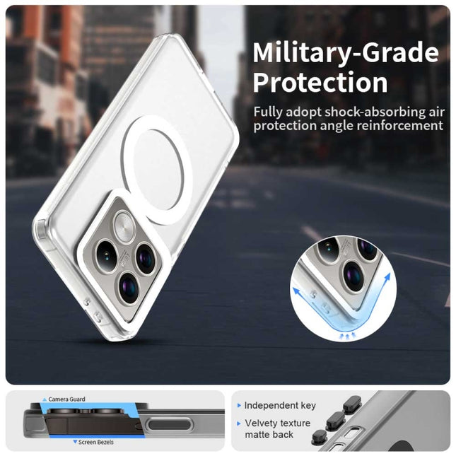 Candy Magsafe PC Hybrid TPU Phone Case, For Xiaomi 14T Pro, For Xiaomi 14T, For Xiaomi Poco M6 4G