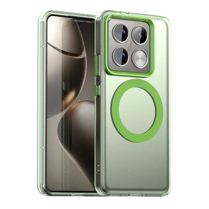 Candy Magsafe PC Hybrid TPU Phone Case, For Xiaomi 15, For Xiaomi 14T Pro, For Xiaomi 14T