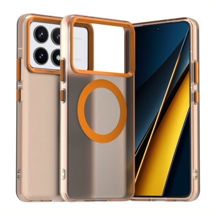 Candy Magsafe PC Hybrid TPU Phone Case, For Xiaomi Poco F6 5G, For Xiaomi Poco F6 Pro, For Xiaomi Civi 4 Pro