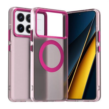 Candy Magsafe PC Hybrid TPU Phone Case, For Xiaomi Poco F6 5G, For Xiaomi Poco F6 Pro, For Xiaomi Civi 4 Pro