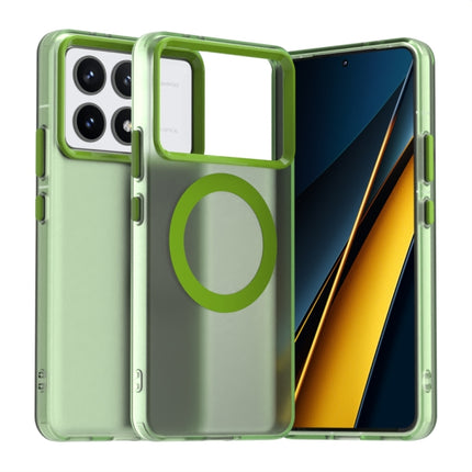 Candy Magsafe PC Hybrid TPU Phone Case, For Xiaomi Poco F6 5G, For Xiaomi Poco F6 Pro, For Xiaomi Civi 4 Pro