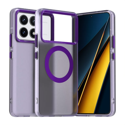 Candy Magsafe PC Hybrid TPU Phone Case, For Xiaomi Poco F6 5G, For Xiaomi Poco F6 Pro, For Xiaomi Civi 4 Pro