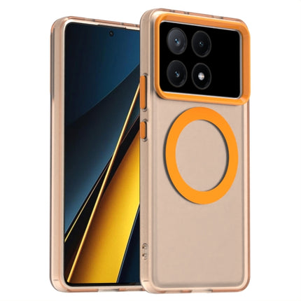 Candy Magsafe PC Hybrid TPU Phone Case, For Xiaomi Poco M6 5G, For Xiaomi Poco X6 Pro 5G, For Xiaomi Poco X6 5G