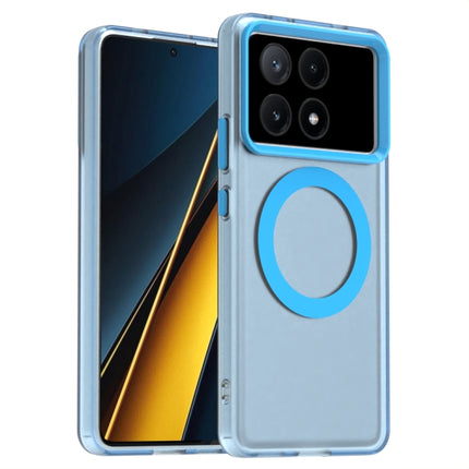 Candy Magsafe PC Hybrid TPU Phone Case, For Xiaomi Poco M6 5G, For Xiaomi Poco X6 Pro 5G, For Xiaomi Poco X6 5G