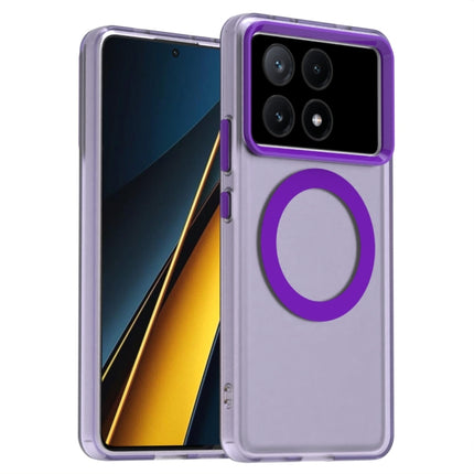 Candy Magsafe PC Hybrid TPU Phone Case, For Xiaomi Poco M6 5G, For Xiaomi Poco X6 Pro 5G, For Xiaomi Poco X6 5G