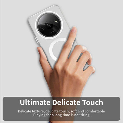 Candy Magsafe PC Hybrid TPU Phone Case, For Xiaomi Poco C61, For Xiaomi Poco M6 Pro 4G, For Xiaomi Poco X6 Neo 5G