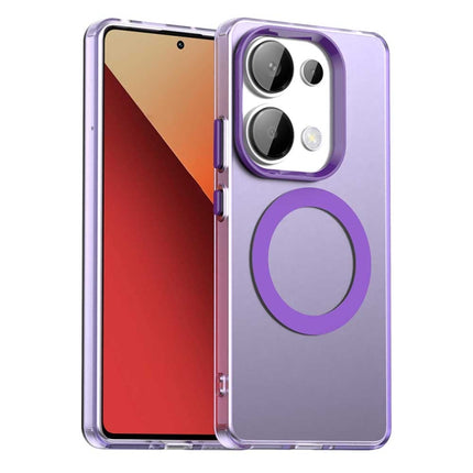 Candy Magsafe PC Hybrid TPU Phone Case, For Xiaomi Poco C61, For Xiaomi Poco M6 Pro 4G, For Xiaomi Poco X6 Neo 5G