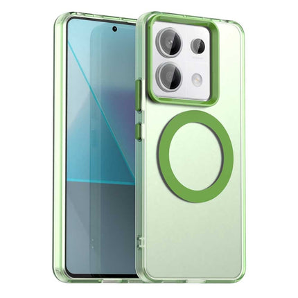 Candy Magsafe PC Hybrid TPU Phone Case, For Xiaomi Poco M6 5G, For Xiaomi Poco X6 Pro 5G, For Xiaomi Poco X6 5G
