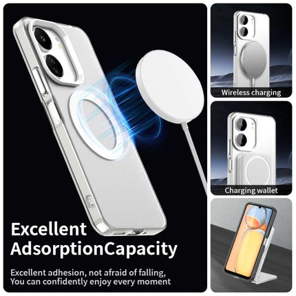 Candy Magsafe PC Hybrid TPU Phone Case, For Xiaomi Poco M6 5G, For Xiaomi Poco X6 Pro 5G, For Xiaomi Poco X6 5G