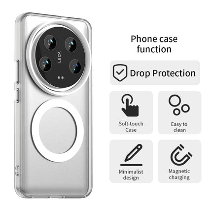 Candy Magsafe PC Hybrid TPU Phone Case, For Xiaomi 14 Ultra, For Xiaomi Poco C65, For Xiaomi 14 Pro