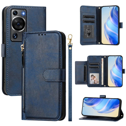 Multi-Card Slots Zipper Wallet Leather Phone Case, For Huawei P60 Art, For Huawei P60 / P60 Pro, For Huawei Enjoy 50 Pro 4G / nova Y90, For Huawei Enjoy 50 4G / nova Y70 Plus