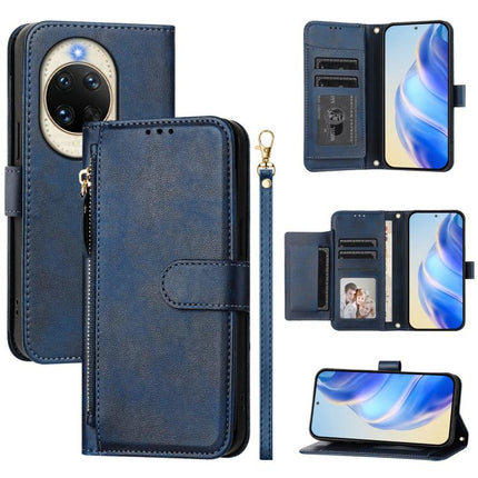 Multi-Card Slots Zipper Wallet Leather Phone Case, For Huawei nova 14, For Huawei nova 13 Pro, For Huawei Pura 70 Pro / Pura 70 Pro+, For Huawei nova 12i 4G Global