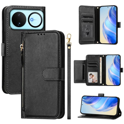 Multi-Card Slots Zipper Wallet Leather Phone Case, For Huawei nova 15 / nova 16z, For Huawei nova 16, For Huawei Pura 90 Pro Max 5G, For Huawei Pura 90 Pro 5G
