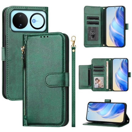 Multi-Card Slots Zipper Wallet Leather Phone Case, For Huawei nova 15 / nova 16z, For Huawei nova 16, For Huawei Pura 90 Pro Max 5G, For Huawei Pura 90 Pro 5G