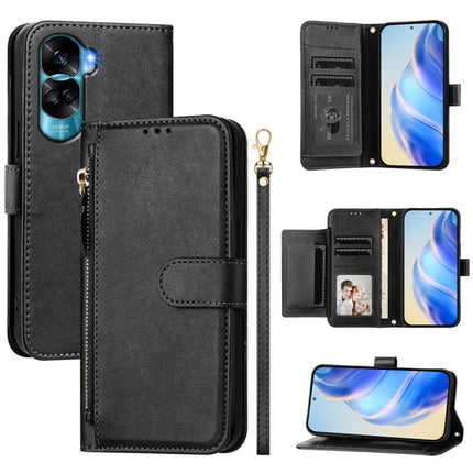 Multi-Card Slots Zipper Wallet Leather Phone Case, For Honor X8 5G / X6 4G / X6s 4G Global, For Honor 90 Lite / X50i, For Honor 90 Pro, For Honor 90