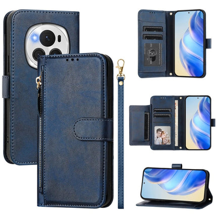 Multi-Card Slots Zipper Wallet Leather Phone Case, For Honor Play 50, For Honor 200 Lite Global, For Honor 90 Smart / X7b 4G / 5G Global, For Honor Magic6 Pro 5G Global