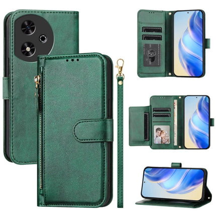 Multi-Card Slots Zipper Wallet Leather Phone Case, For Honor Play 50, For Honor 200 Lite Global, For Honor 90 Smart / X7b 4G / 5G Global, For Honor Magic6 Pro 5G Global