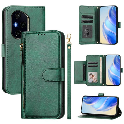 Multi-Card Slots Zipper Wallet Leather Phone Case, For Honor 400  Global 156.5mm, For Honor X8c 4G, For Honor X60 / X9c Smart, For Honor X9c Global