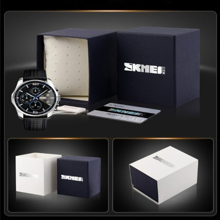 SKMEI Watch Packaging Gift Box, Blue Box Set, Iron Box Set