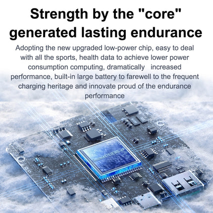 K65 1.43 inch Bluetooth Call Smart Watch, Support Heart Rate / Blood Oxygen