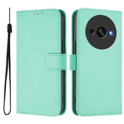 Skin Feel Solid Color Leather Phone Case with Lanyard, For Oukitel C59 / C59 Pro