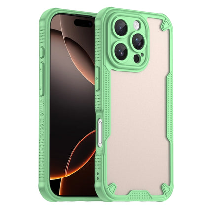 Armor Glaze PC Hybrid TPU Phone Case, For iPhone 16 Pro, For iPhone 16 Plus, For iPhone 16, For iPhone 15 Pro Max