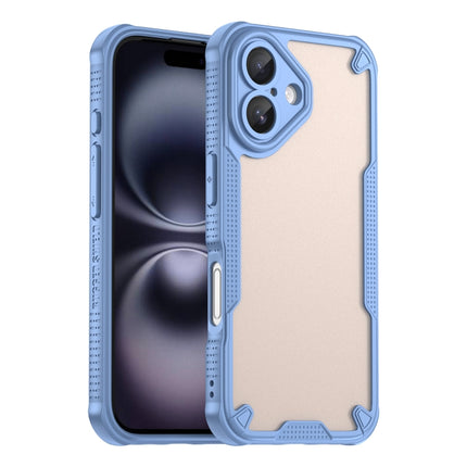 Armor Glaze PC Hybrid TPU Phone Case, For iPhone 16 Pro, For iPhone 16 Plus, For iPhone 16, For iPhone 15 Pro Max