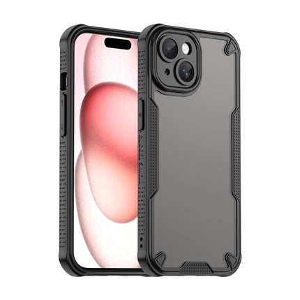 Armor Glaze PC Hybrid TPU Phone Case, For iPhone 15 Pro, For iPhone 15 Plus, For iPhone 15, For iPhone 14 Plus