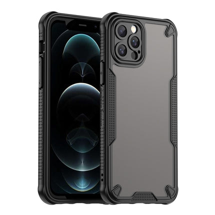 Armor Glaze PC Hybrid TPU Phone Case, For iPhone 12, For iPhone 12 Pro Max, For iPhone 12 Pro, For iPhone SE 2020