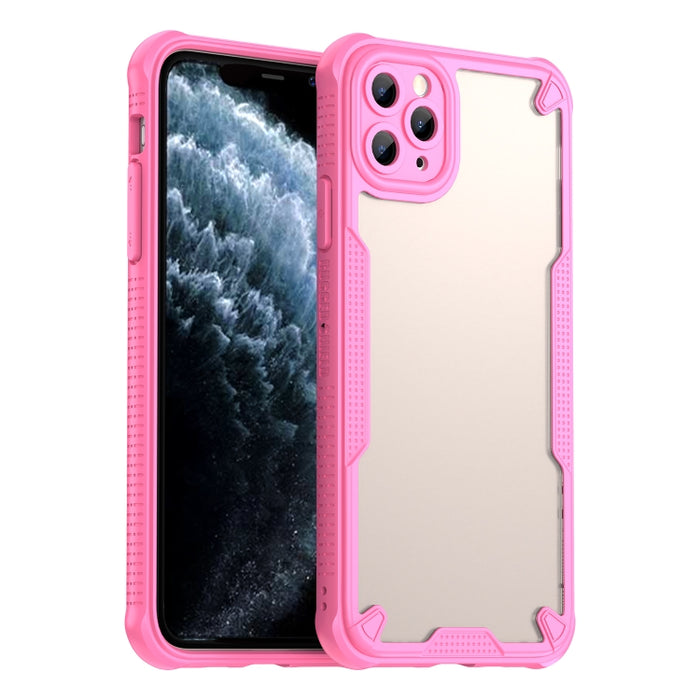 Armor Glaze PC Hybrid TPU Phone Case, For iPhone 11 Pro Max, For iPhone 11, For iPhone 11 Pro, For iPhone XS