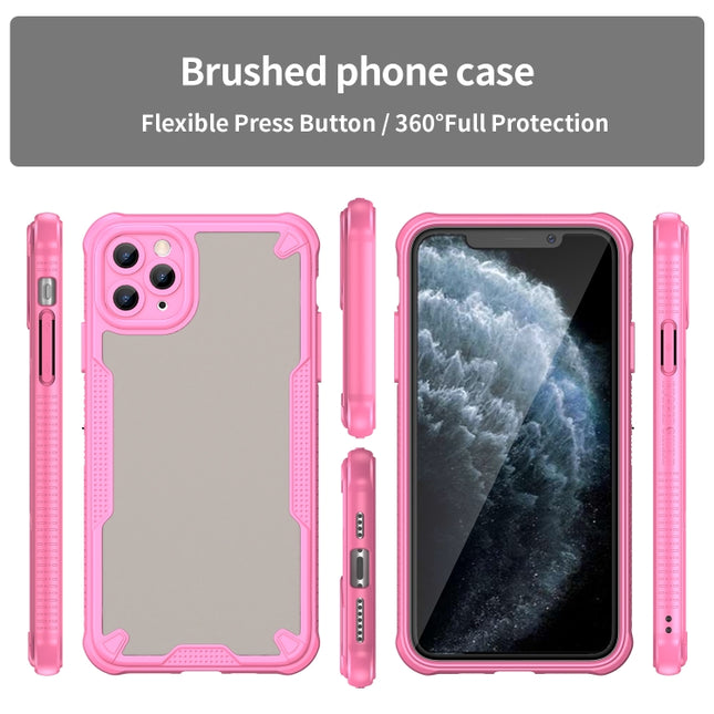 Armor Glaze PC Hybrid TPU Phone Case, For iPhone 11 Pro Max, For iPhone 11, For iPhone 11 Pro, For iPhone XS