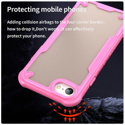 Armor Glaze PC Hybrid TPU Phone Case, For iPhone 8, For iPhone 7 Plus, For iPhone 7