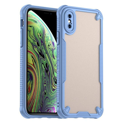 Armor Glaze PC Hybrid TPU Phone Case, For iPhone XR, For iPhone XS Max, For iPhone X, For iPhone 8 Plus