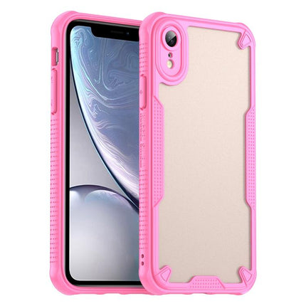 Armor Glaze PC Hybrid TPU Phone Case, For iPhone XR, For iPhone XS Max, For iPhone X, For iPhone 8 Plus
