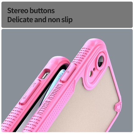 Armor Glaze PC Hybrid TPU Phone Case, For iPhone XR, For iPhone XS Max, For iPhone X, For iPhone 8 Plus