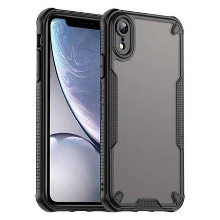 Armor Glaze PC Hybrid TPU Phone Case, For iPhone XR, For iPhone XS Max, For iPhone X, For iPhone 8 Plus