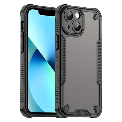 Armor Glaze PC Hybrid TPU Phone Case, For iPhone 13 Pro Max, For iPhone 13 Pro, For iPhone 13, For iPhone 13 mini
