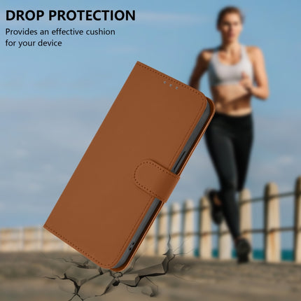 Skin Feel Solid Color Leather Phone Case with Lanyard, For vivo iQOO Z9s Pro 5G India
