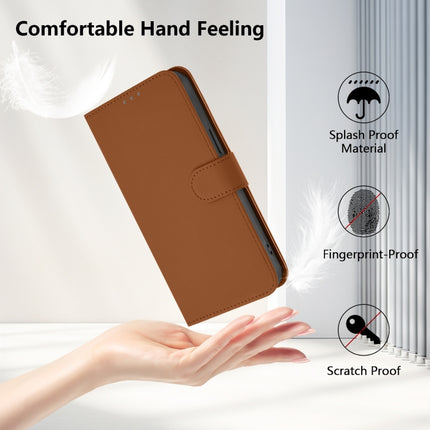 Skin Feel Solid Color Leather Phone Case with Lanyard, For vivo Y35 4G Global / Y22S 4G Global