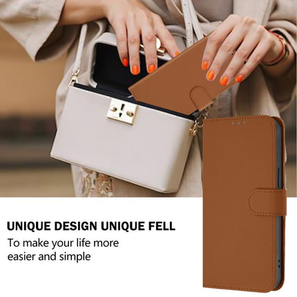Skin Feel Solid Color Leather Phone Case with Lanyard, For vivo S30