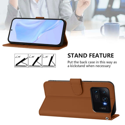 Skin Feel Solid Color Leather Phone Case with Lanyard, For Xiaomi Mi 11 Ultra
