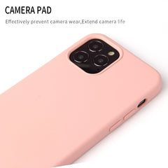 Solid Color Liquid Silicone Shockproof Protective Case, For iPhone 12 mini, For iPhone 12 / 12 Pro