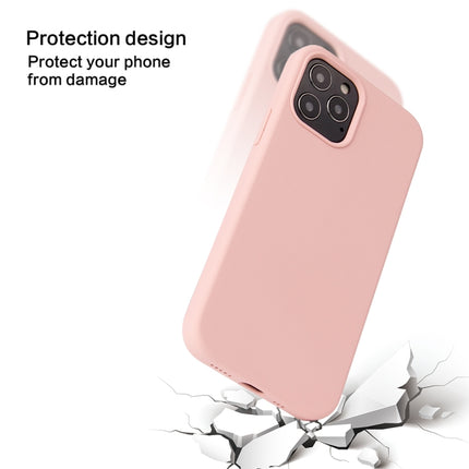 Solid Color Liquid Silicone Shockproof Protective Case, For iPhone 12 mini